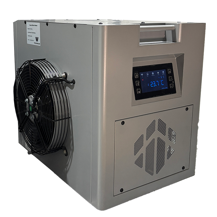 The TW-ICE25x is our supercharged ice bath chiller in the Enduro series, designed with durability and cost efficiency in mind while providing maximum power in ice bath industry.
